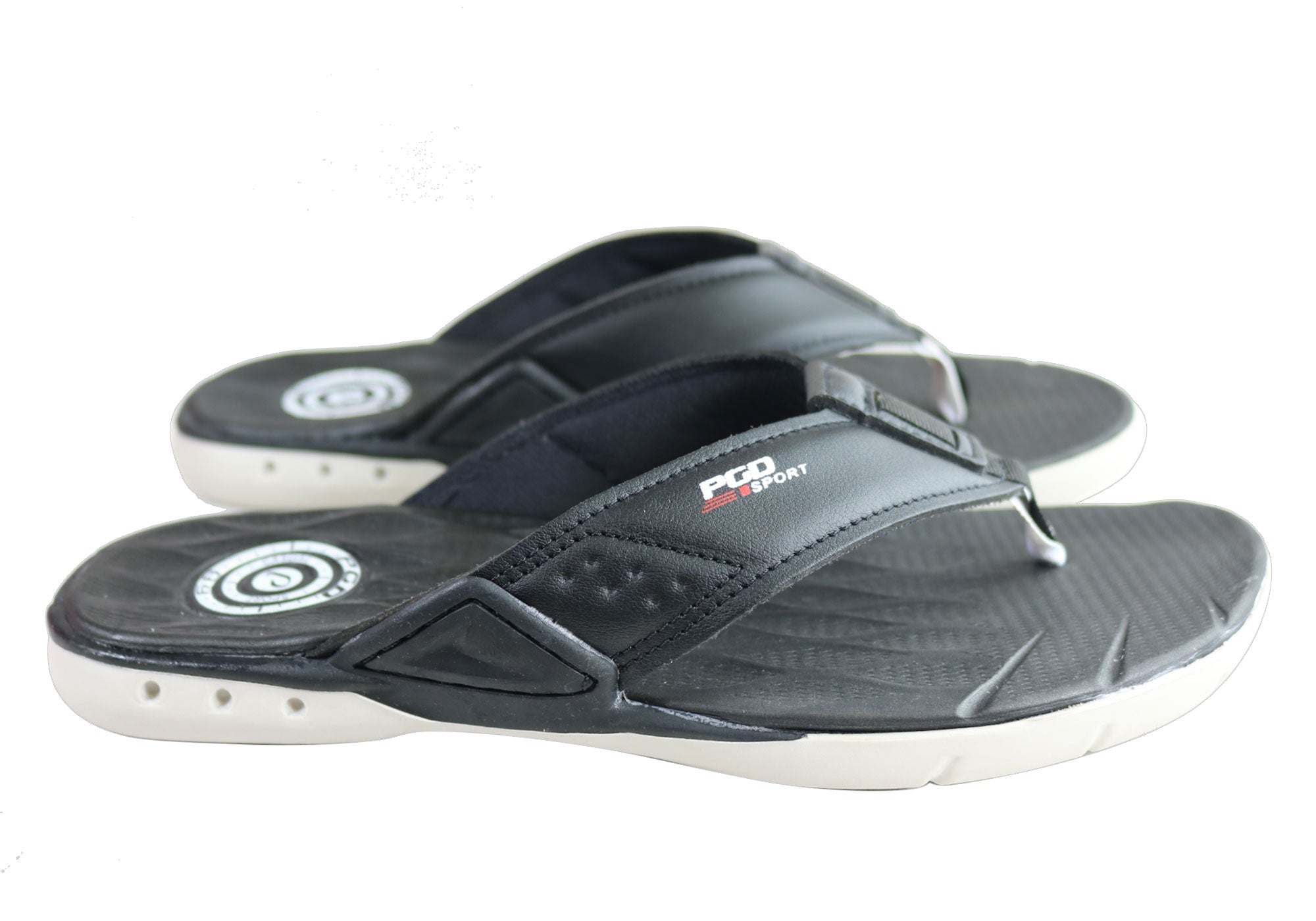 Pegada Gary Men's Cushioned Comfort Flip Flops Sandals - Brazilian Made - Perfect for Beach, Pool & Summer Casual Wear