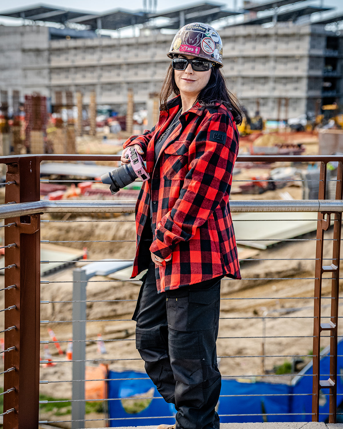 Women's Buffalo Check Flannel Overshirt - Soft & Stylish Plaid Shacket for Casual Wear & Outdoor Adventures