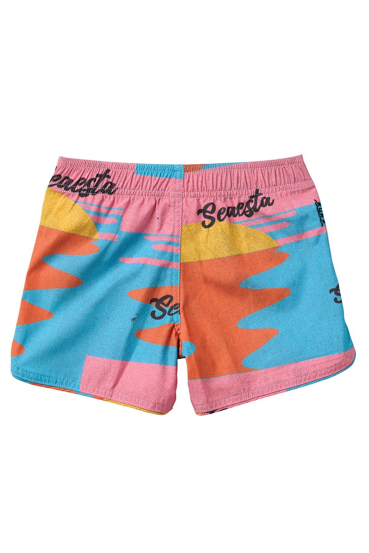 Aloha Sunset Neon Boardshorts - Quick-Dry Swim Trunks for Men, Beach & Pool Party Wear