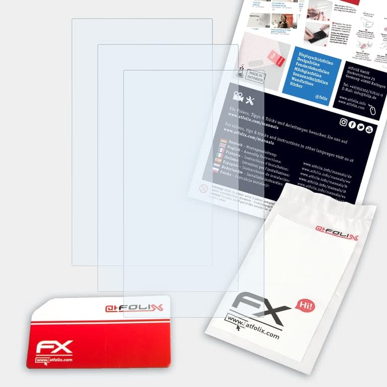 Nintendo Switch OLED Screen Protector - 3 Pack Ultra Clear FX Protective Film for Scratch & Impact Resistance | Perfect for Gaming, Travel & Everyday Use