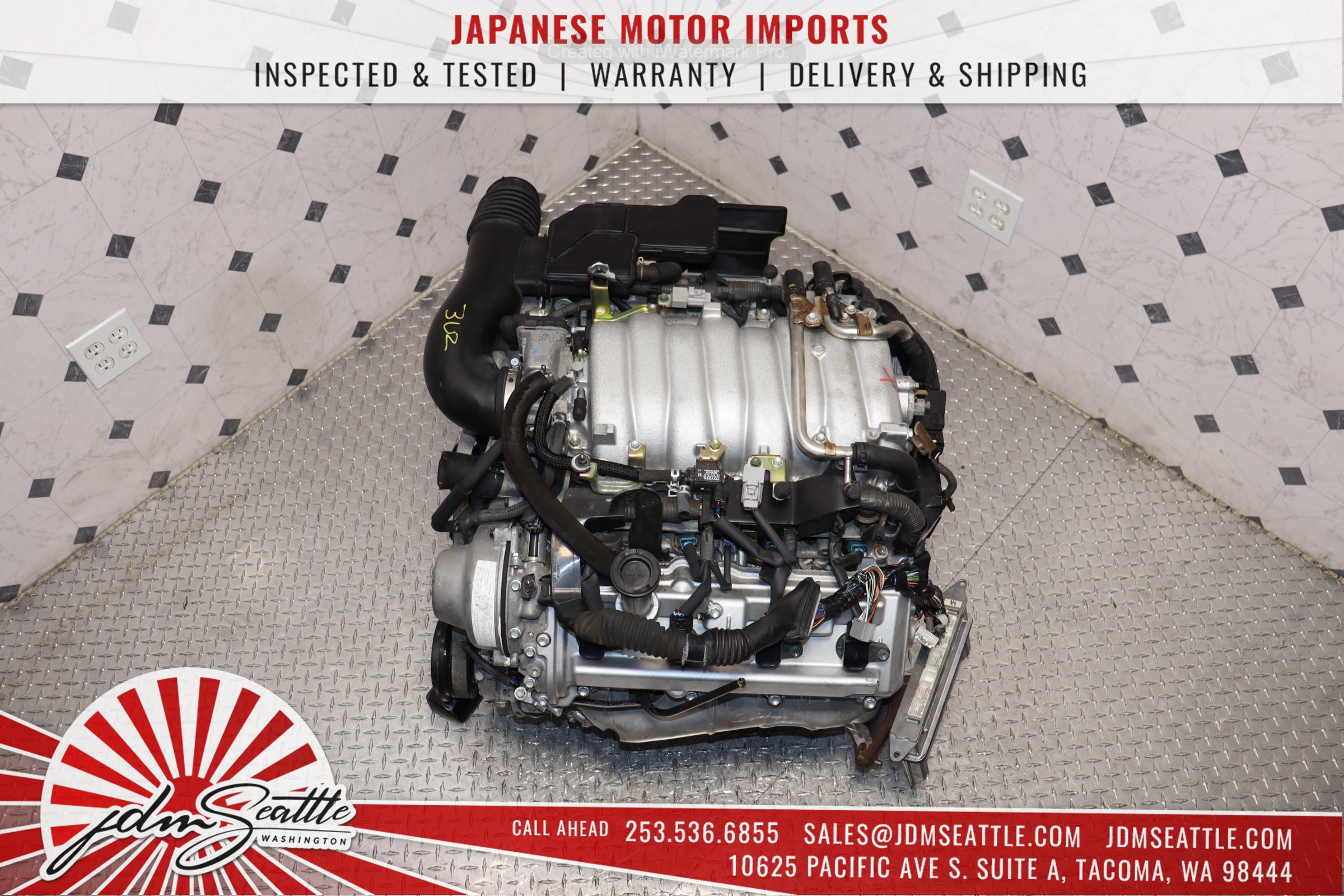 JDM 3UZ FE VVTi 4.3L V8 Engine for 2001-2005 Lexus LS430 GS430 SC430 RWD - High Performance Replacement Engine for Smooth Driving & Racing