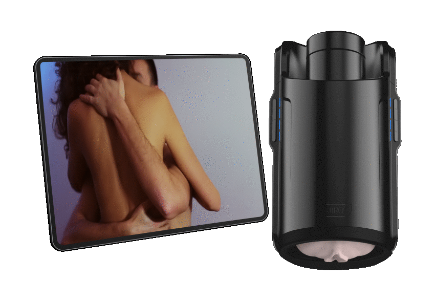 Kiiroo KEON Interactive VR Sex Machine for Men - Realistic Automatic Stroker with Virtual Reality Compatibility - Perfect for Solo Play & Long-Distance Couples