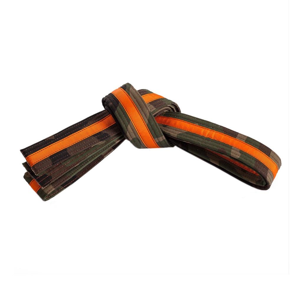 Double Wrap Striped Camo Belt - Adjustable Military Style Waistband for Men & Women | Perfect for Outdoor Adventures, Tactical Gear & Fashion Statement