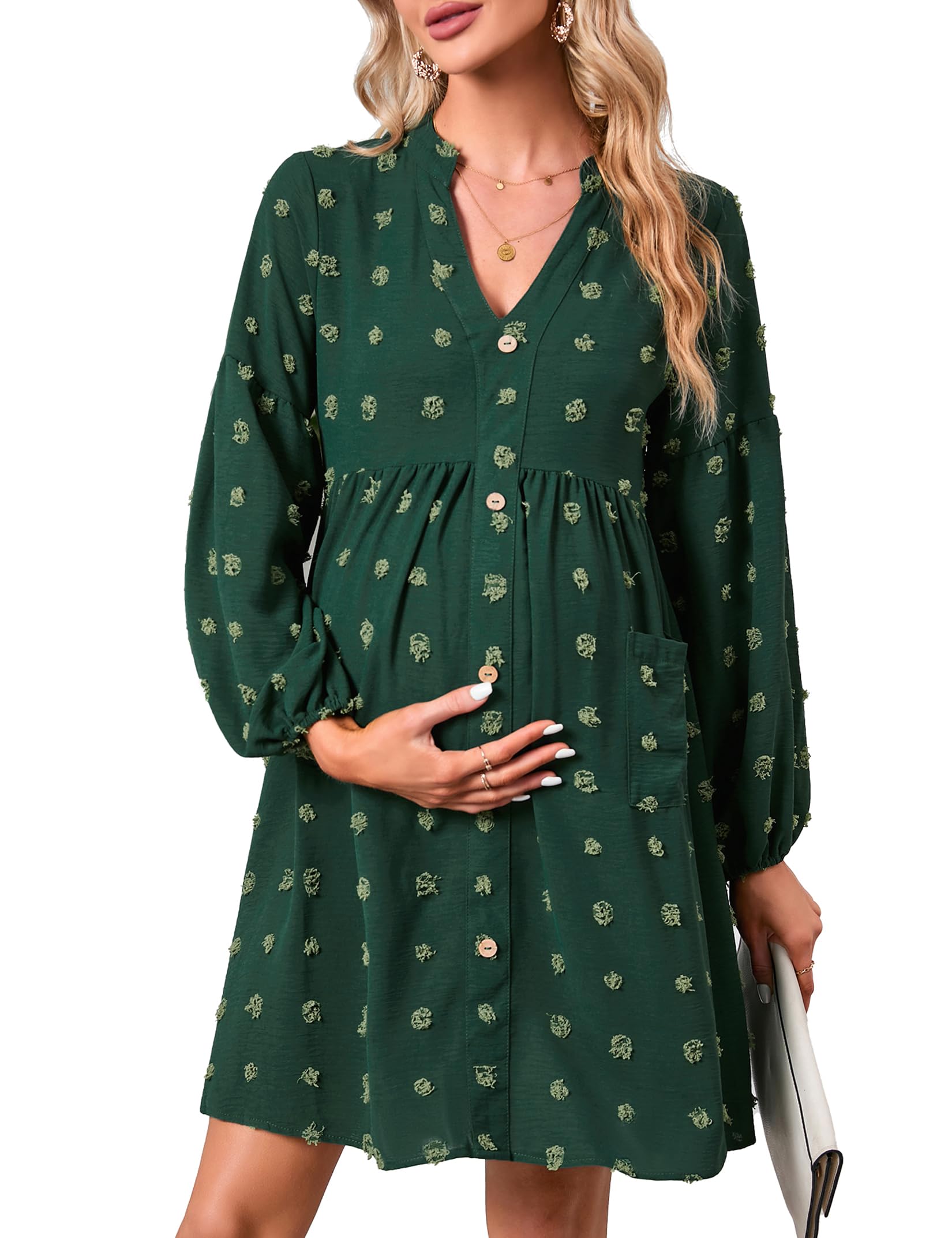 KOJOOIN Women's Maternity Clothes - Comfortable & Stylish Pregnancy Outfits for Everyday Wear | Perfect for Work, Casual & Special Occasions