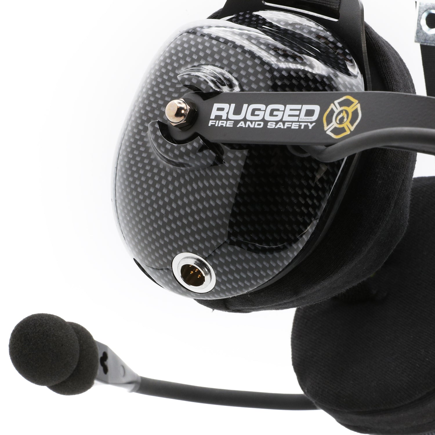 FHS Behind The Head Fire Safety Industrial Headset - ANSI Certified Hearing Protection for Construction, Manufacturing & Emergency Response Teams - Ideal for Loud Work Environments & Fire Safety Training