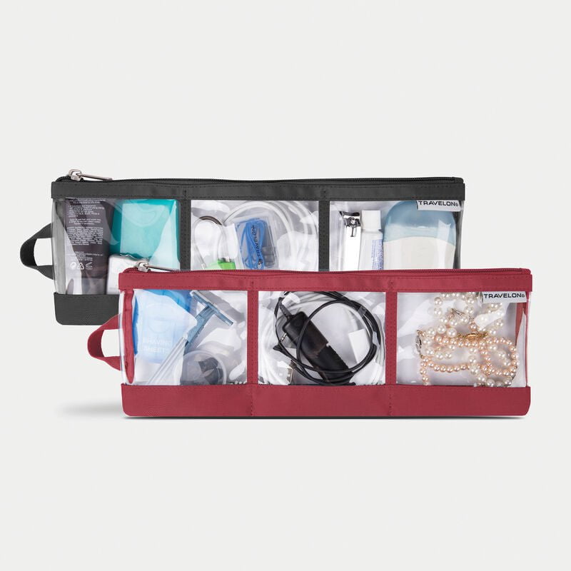 Travelon Set of 2 Packing Organizers for Travel Accessories - Perfect for Toiletry Bags, Jewelry & Small Items Organization