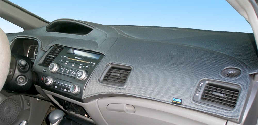 Dash Designs D1436-0CCH Premium Charcoal Car Dash Cover - Universal Fit for Most Vehicles, Protects Dashboard from Sun & Heat - Perfect for Cars, Trucks & SUVs