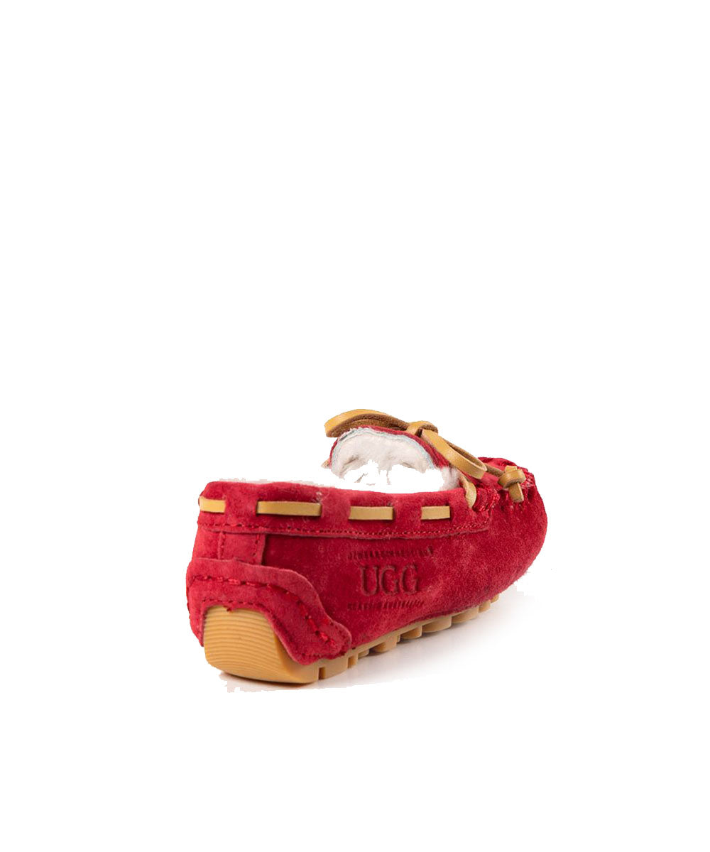 Kids' Fur UGG Moccasin Slippers - Cozy Winter Indoor/Outdoor House Shoes for Boys & Girls - Perfect for Home, School & Playtime