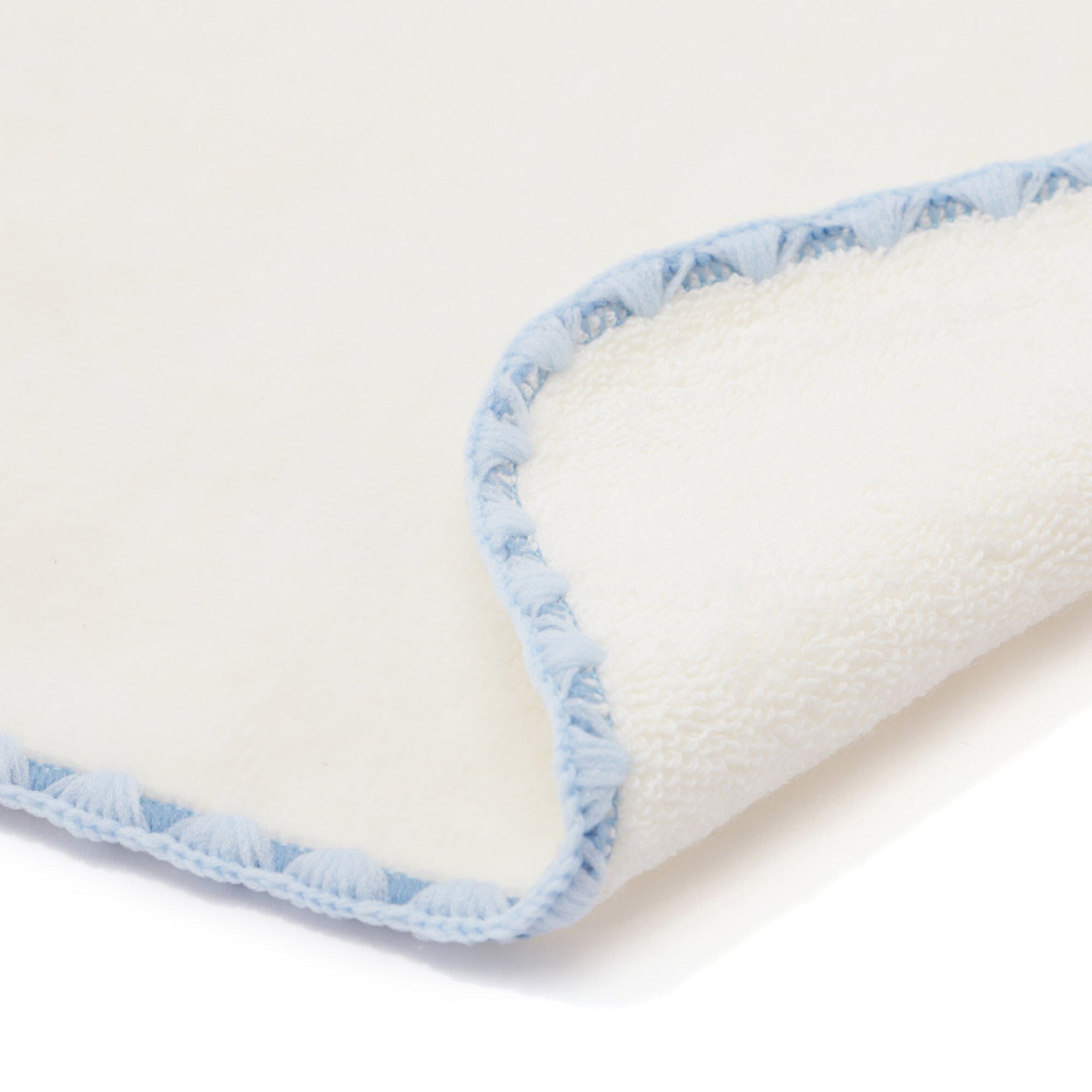 Initial Mini Handkerchief Towel - Soft Absorbent Cotton Face & Hand Towel in Y Blue - Perfect for Gym, Travel, and Everyday Use
