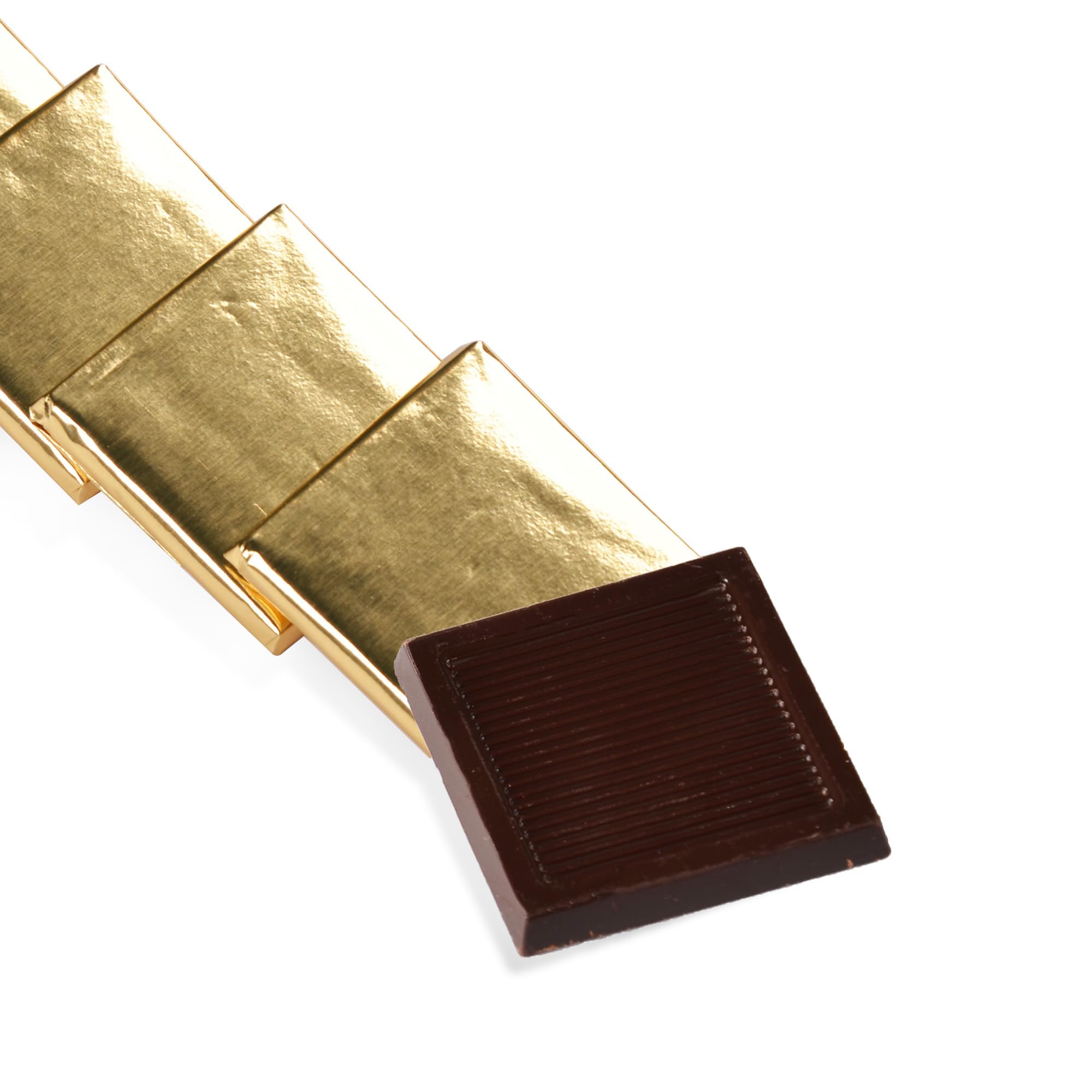145-Piece Premium Milk Chocolate Bars with Gold Foil Wrapping - 1kg Luxury Neapolitan Chocolate Gift Box for Weddings, Baby Showers & Special Occasions - Perfect for Corporate Gifts, Anniversary Celebrations and Holiday Treats