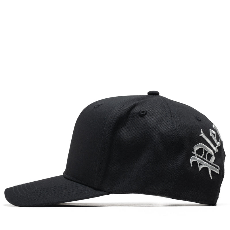Pleasures Throwback Snapback Hat - Black | Vintage Style Baseball Cap for Men & Women | Perfect for Streetwear, Casual Outfits & Hip Hop Fashion