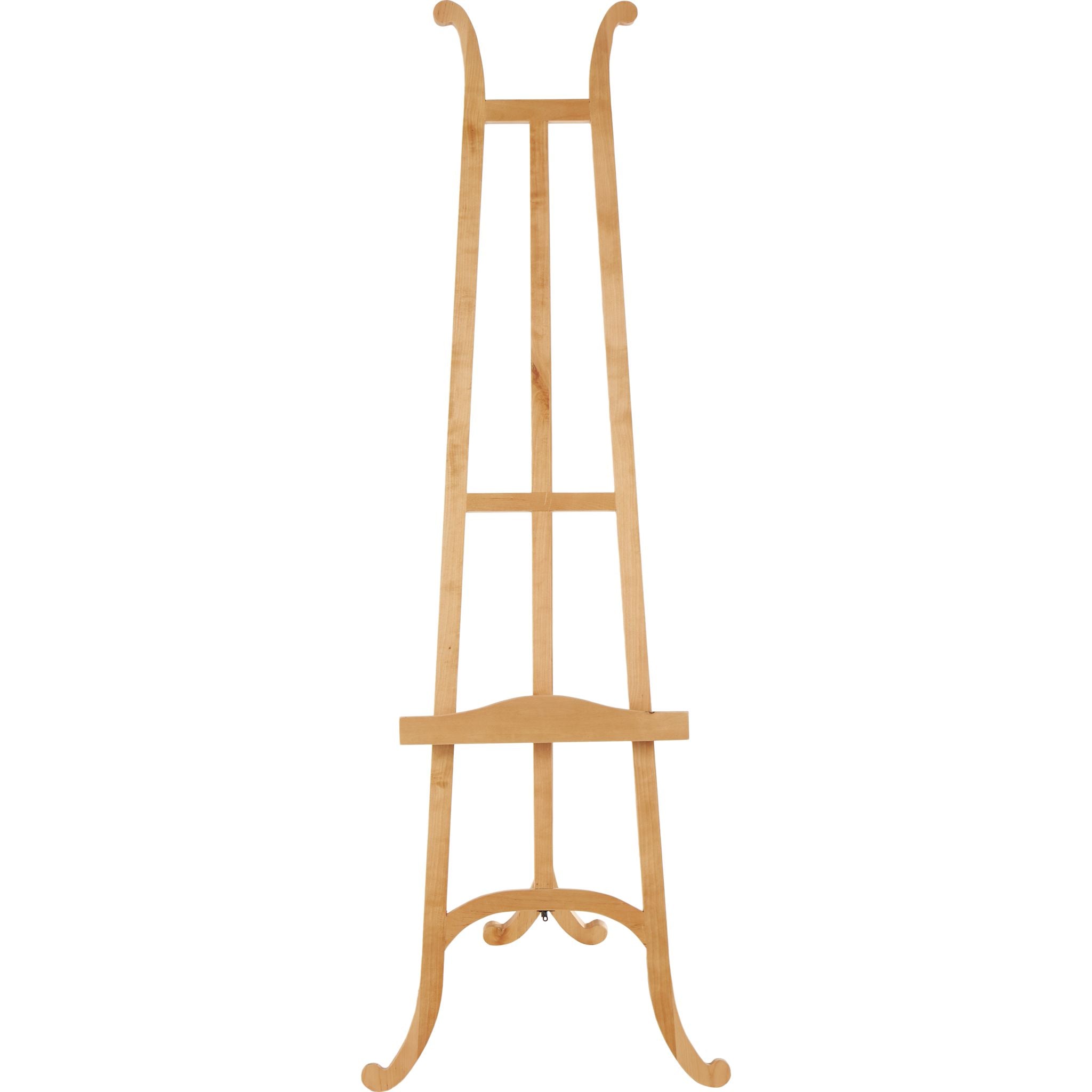 Arlo Floor Easel - Light Brown Wooden Artist Easel for Painting | Perfect for Home Studio, Classroom & Outdoor Sketching
