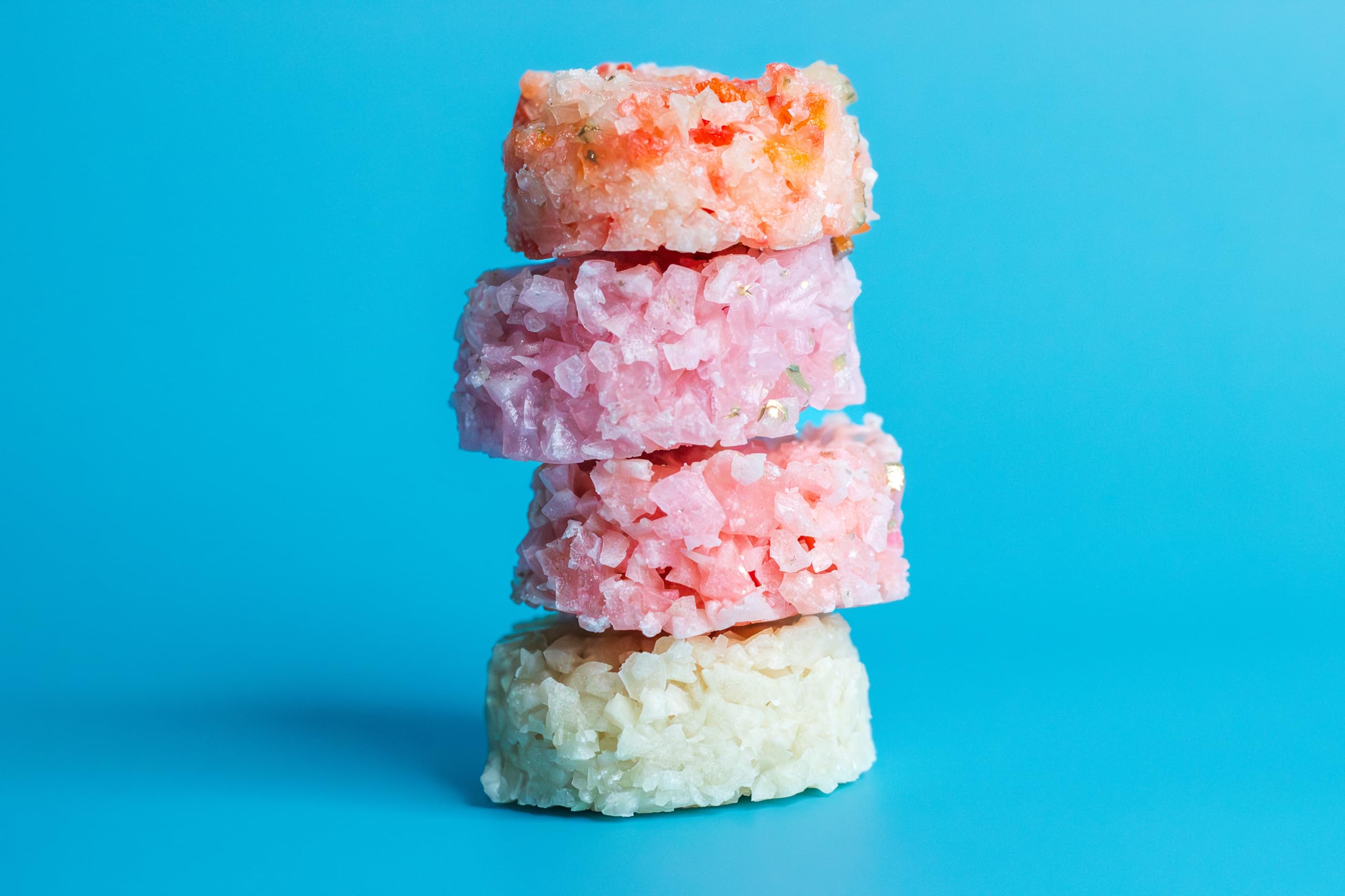 Silky Gem - Vegan Gluten-Free Edible Crystal Candy (Kohakutou) - 8-10 Clusters, Multi-Flavor ASMR Treat - Perfect for Parties, Gifts & Relaxation Snacking