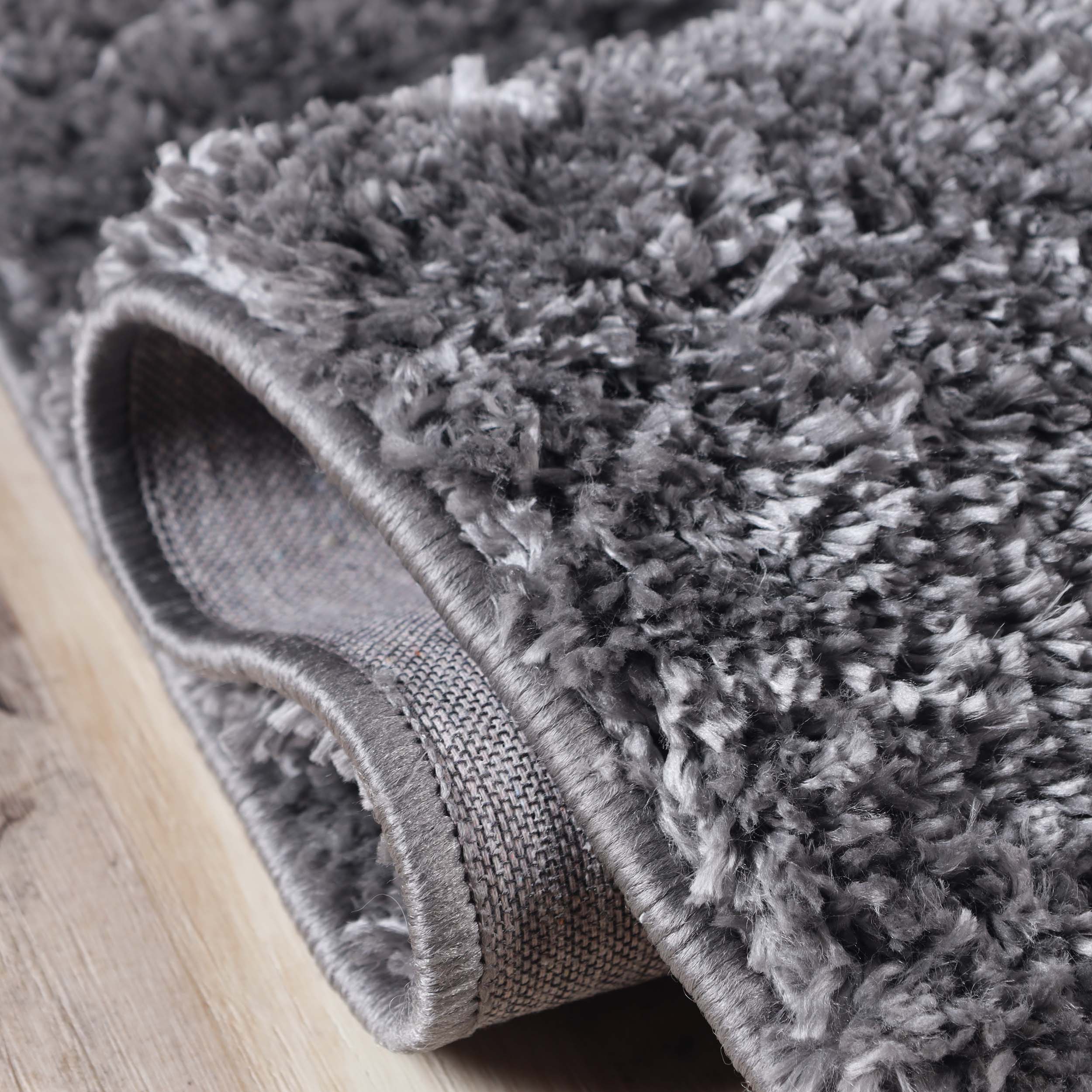 Berlin Solid Indoor Plush Shag Runner Rug - Soft Area Rug for Living Room, Bedroom, Nursery - Non-Slip Comfortable Floor Mat for Home Decor