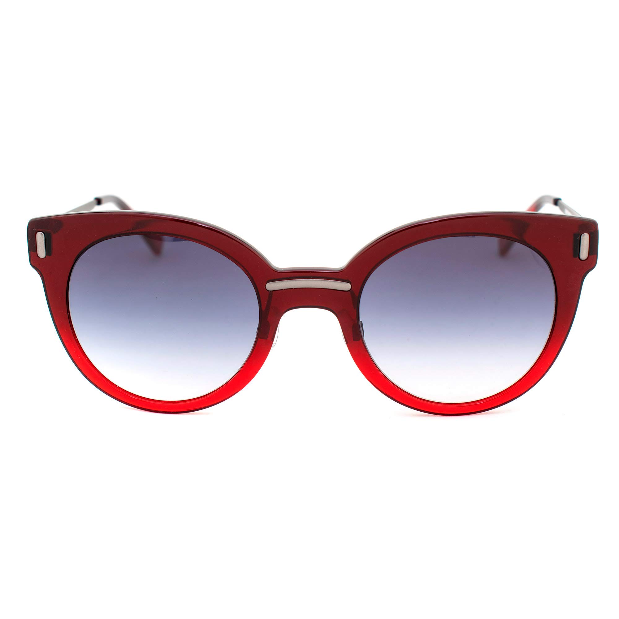 **Polarized Fashion Sunglasses for Women - HUMPHREYS ROJO-GRIS OSCURO/AZUL DEGRADADO - UV Protection & Stylish Design - Perfect for Beach, Driving & Outdoor Activities**