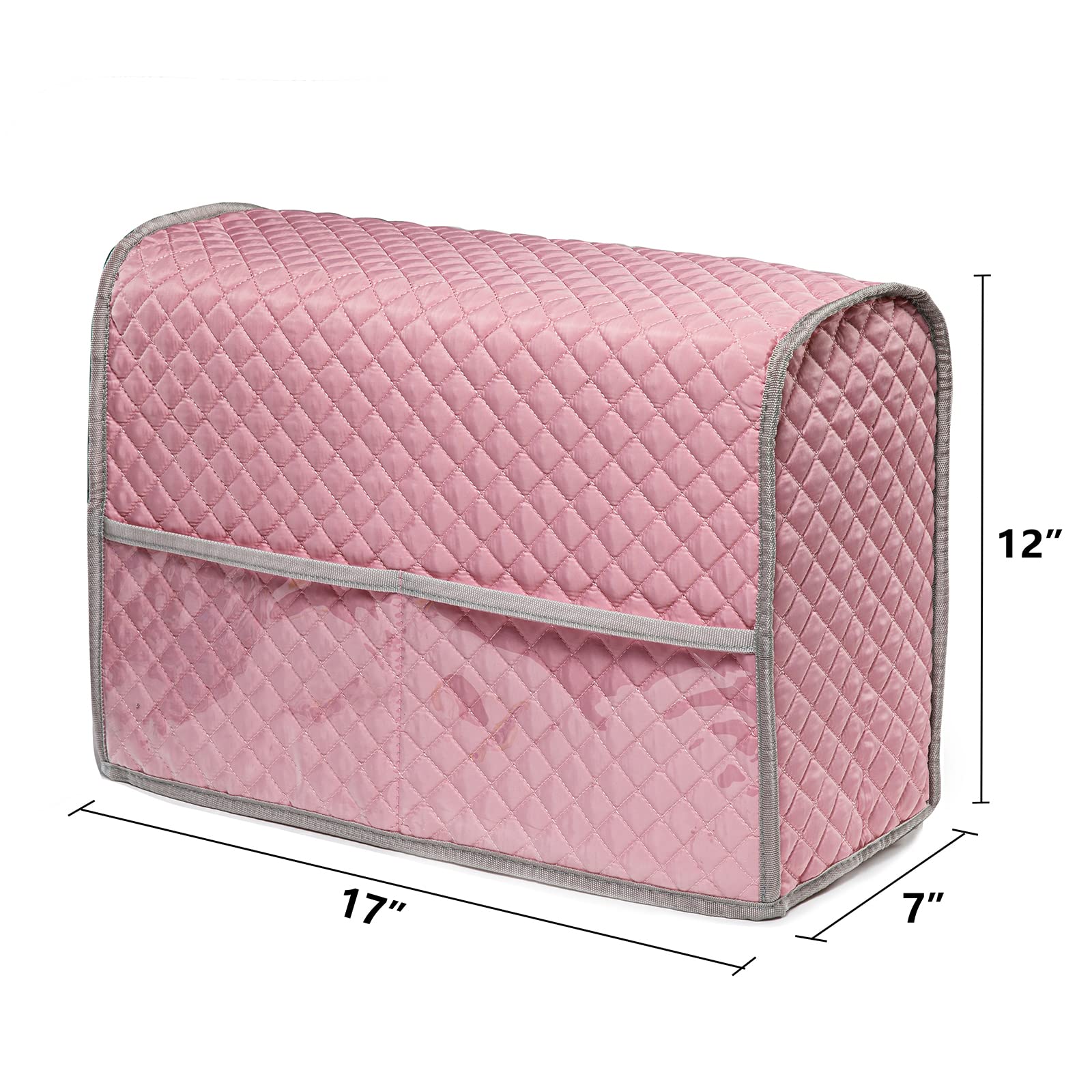 BAGSFY 2 in 1 Sewing Machine Accessories Set - Dust Cover with Pad for Singer, Brother & Most Standard Machines | Perfect for Home Sewing, Quilting & Craft Projects
