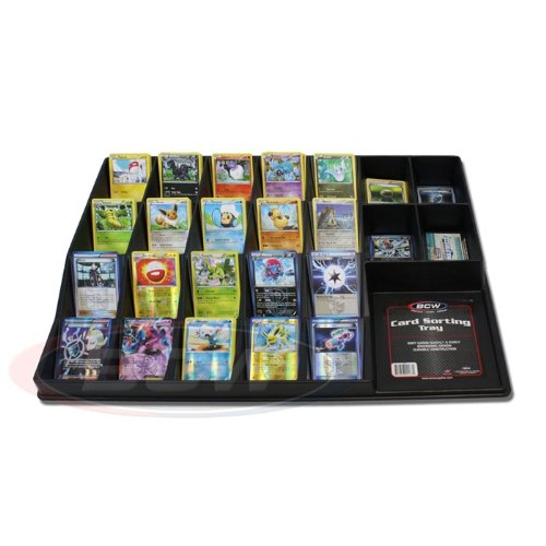 Premium Trading & Gaming Card Sorting Tray - Organizer for MTG, Pokemon, Yu-Gi-Oh Cards - Perfect for Collectors and Tournament Players