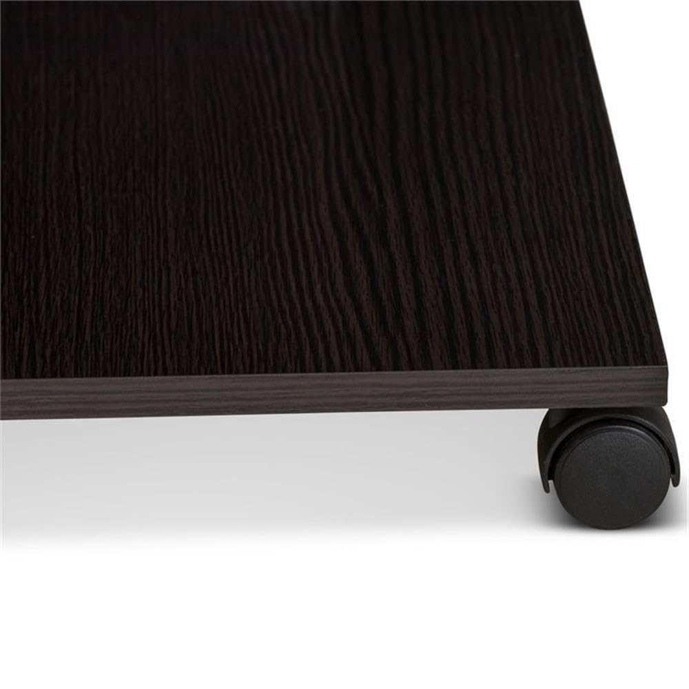 Modern Wenge Brown Coffee Table - Contemporary Living Room Furniture for Home & Office Decor