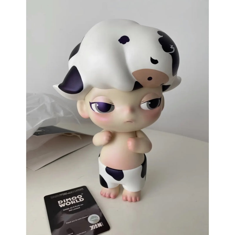 DIMOO Dairy Cow Plus Limited Edition Collectible Figure - Cute Cartoon Vinyl Toy for Display, Gift & Home Decor