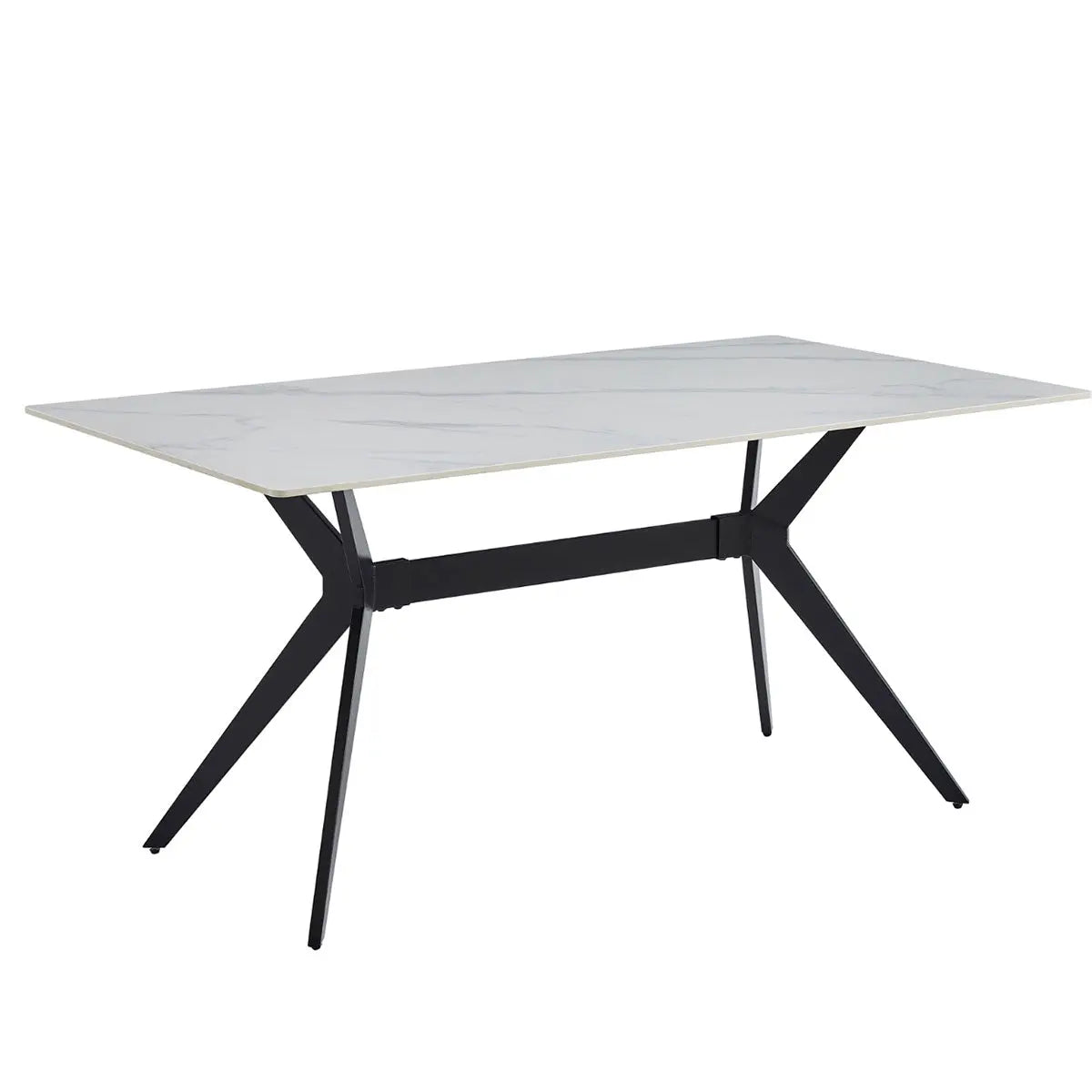 Dumas 7-Piece Dining Set 5916 - Modern Kitchen Table and Chairs for Small Spaces, Perfect for Apartments and Breakfast Nooks
