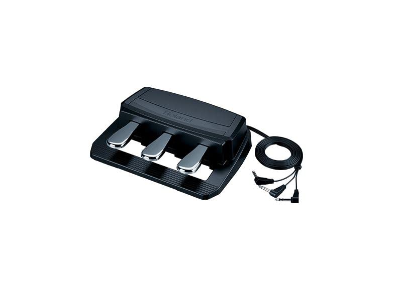 Roland RPU-3 Electronic Keyboard Sustain Pedal & Footswitch - 3-Pedal Unit for Piano Players | Perfect for Home Studios, Live Performances & Music Practice