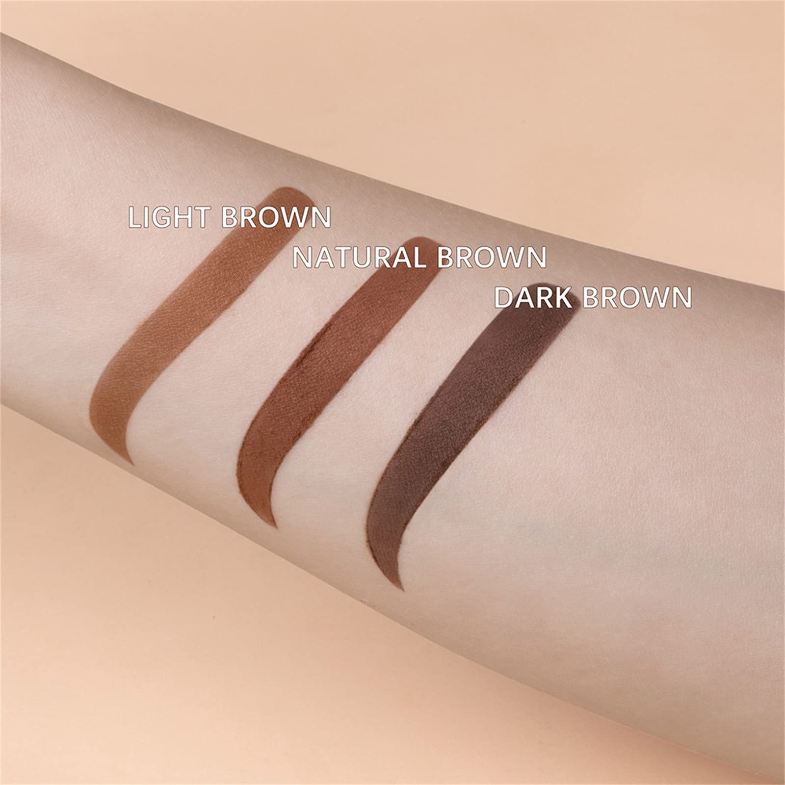 Waterproof Eyebrow Stamp & Powder Kit - Long Lasting Brow Stick with Applicator Tool for Perfect Eyebrow Makeup (B, One Size) - Ideal for Everyday Use, Special Occasions & Travel Beauty Essentials