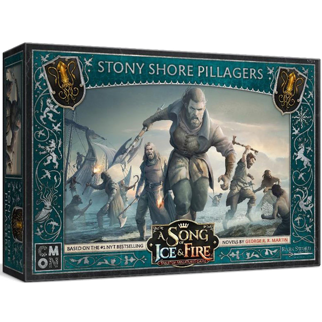 A Song of Ice and Fire: Stony Shore Pillagers - Game of Thrones Collectible Figures for Fantasy Fans & Book Lovers | Perfect for Display, Gifts, and Role-Playing Scenes