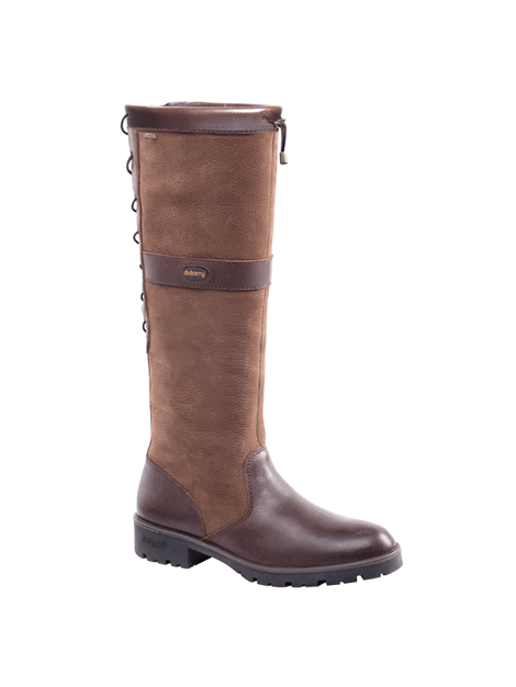 Original Dubarry Glanmire Waterproof Leather Boots for Men & Women - Comfortable Outdoor Hiking, Farming, and Equestrian Riding Boots