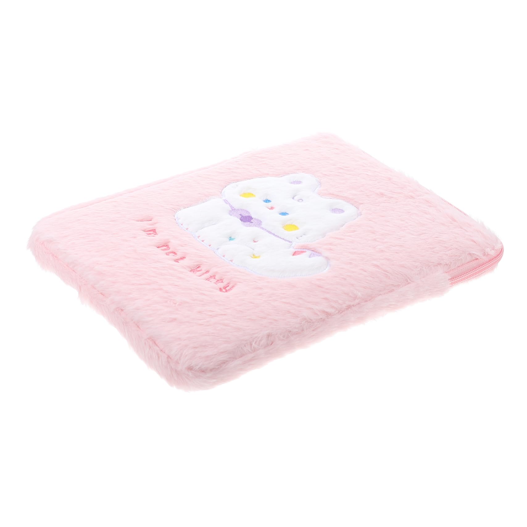 UKCOCO Plush Tablet & Laptop Storage Bag - Soft Computer Case for Home, Office & Travel - Cute Cartoon Holder for MacBook, iPad & Accessories - Perfect for Work, School & Daily Commute