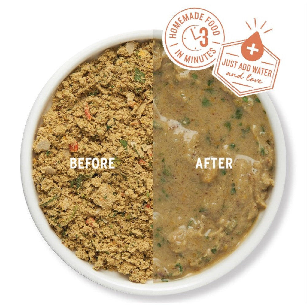 Grain-Free Beef Dehydrated Dog Food for Adult Dogs - High Protein, All-Natural Nutrition for Active & Senior Dogs - Perfect for Travel, Hiking & Outdoor Adventures