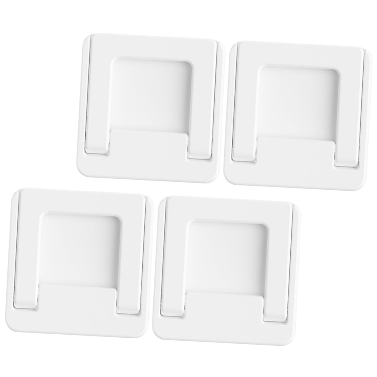 4-Pack Childproof Door Locks - Safety Sliding Door & Window Locks for Kids - No Drill Adhesive Handle Locks for Cabinets, Closets & Drawers - Perfect for Baby Proofing Homes & Child Safety