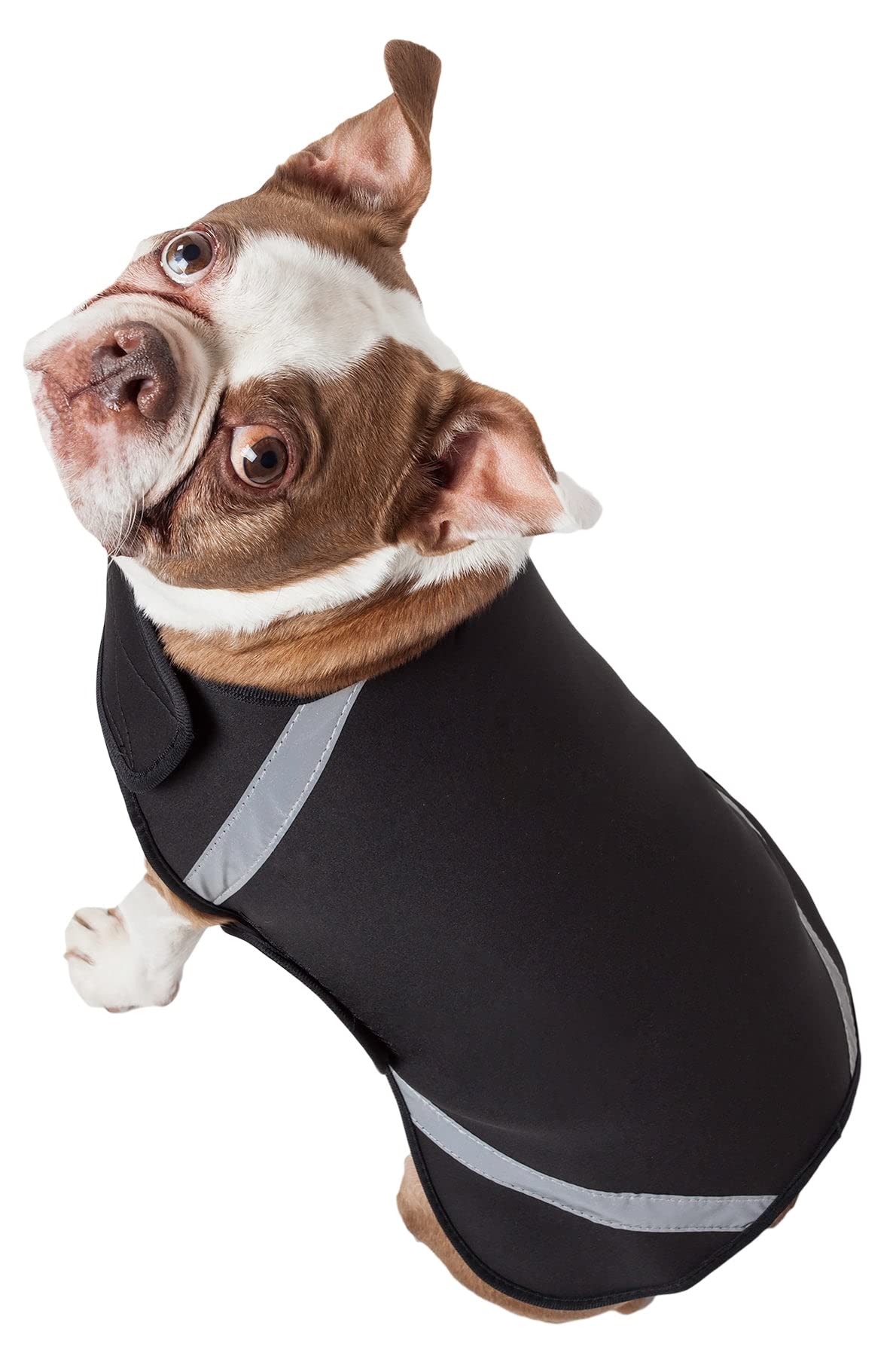 Extreme Softshell Neoprene Dog Coat with Reflective Taping - Waterproof Dog Jacket & Rash Guard for Small, Medium & Large Dogs - Perfect for Winter Walks, Outdoor Adventures & Water Activities