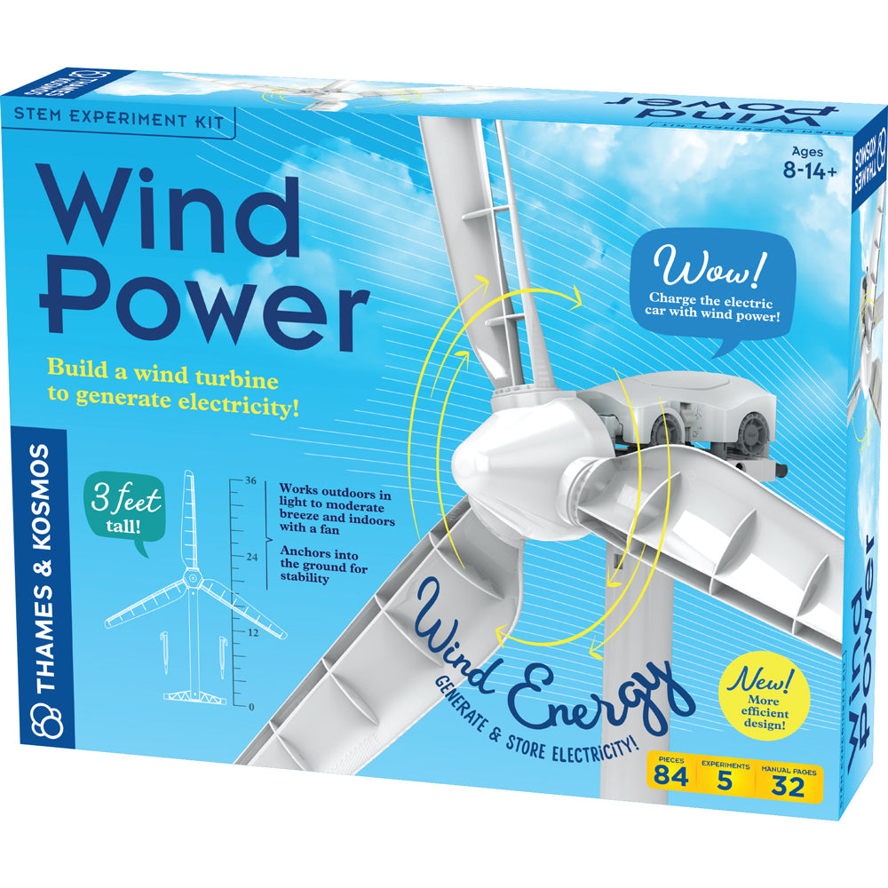 Wind Power (V 5.0) - High Efficiency Renewable Energy Generator | Home & Off-Grid Power Solution | Available Fall 2025