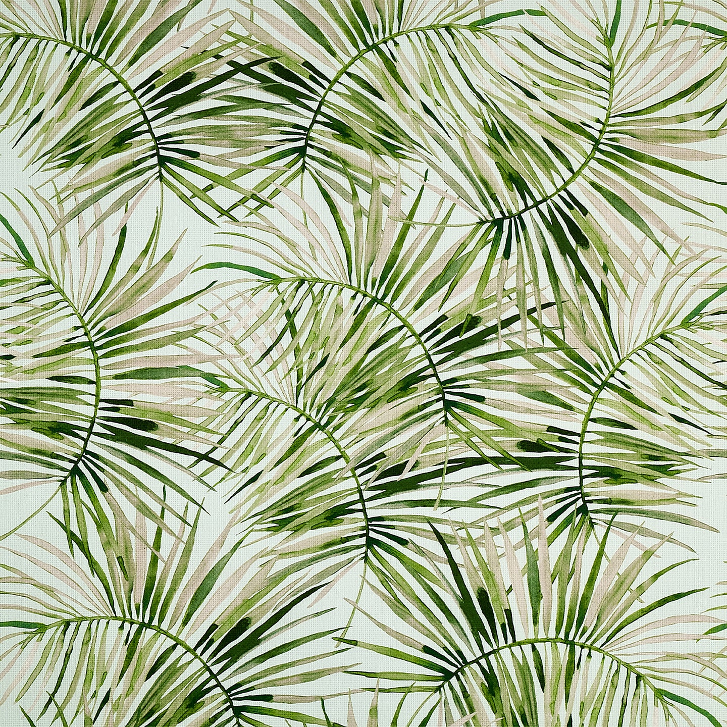Phillip Jeffries Island Time Minted Canopy Wallpaper - Tropical Botanical Peel & Stick Wallpaper for Bedroom, Living Room, Nursery Decor