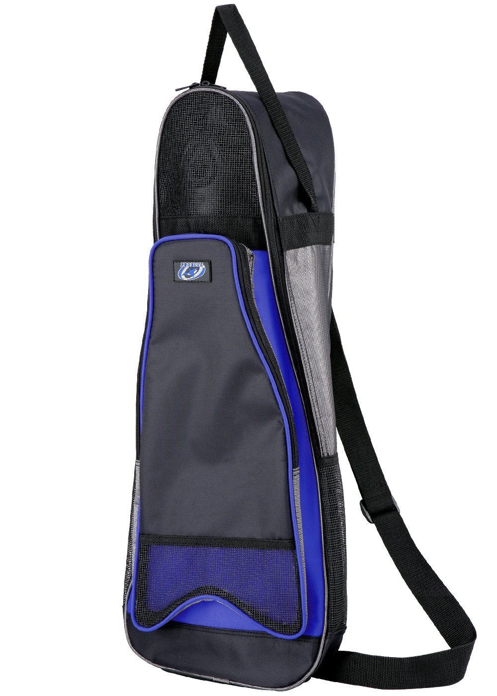 Problue Deluxe Fin Bag - Premium Scuba Diving Fins Storage Bag for Travel & Water Sports - Perfect for Divers, Snorkelers & Beach Enthusiasts