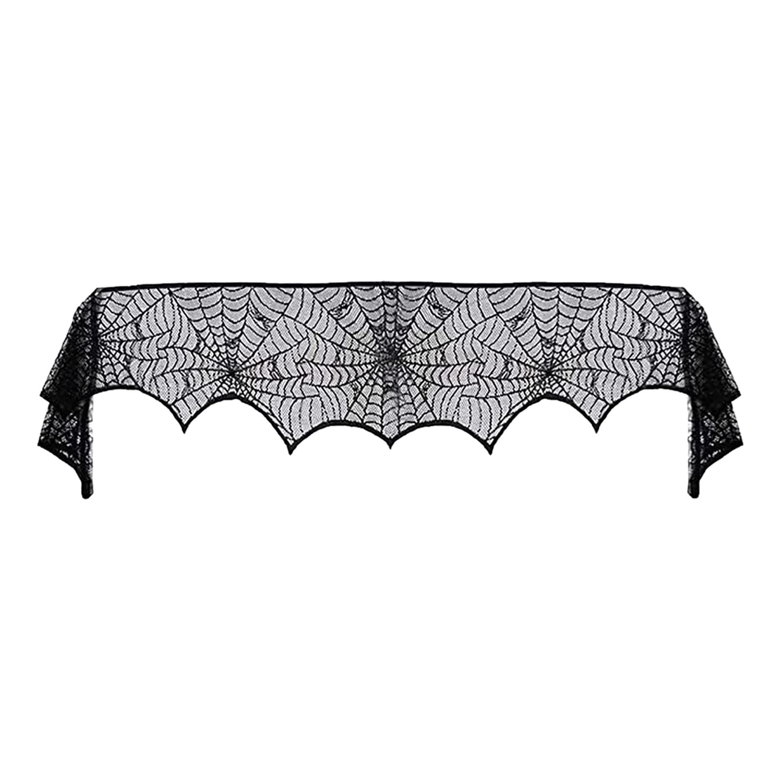 Spooky Halloween Skeleton Bat Witch Door Curtain - Scary Funny Party Decor for Adults & Women | Perfect for Haunted House, Halloween Party & Home Decor