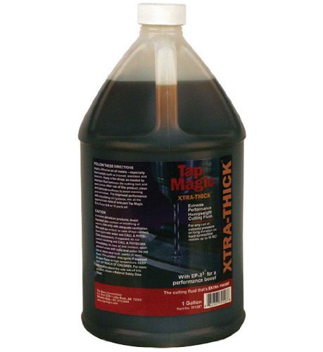 Tap Magic 70128T 1 Gallon Extrathick Cutting Fluid - High Performance Lubricant for Metalworking, Drilling, Tapping & Machining | Ideal for Industrial & DIY Metal Projects