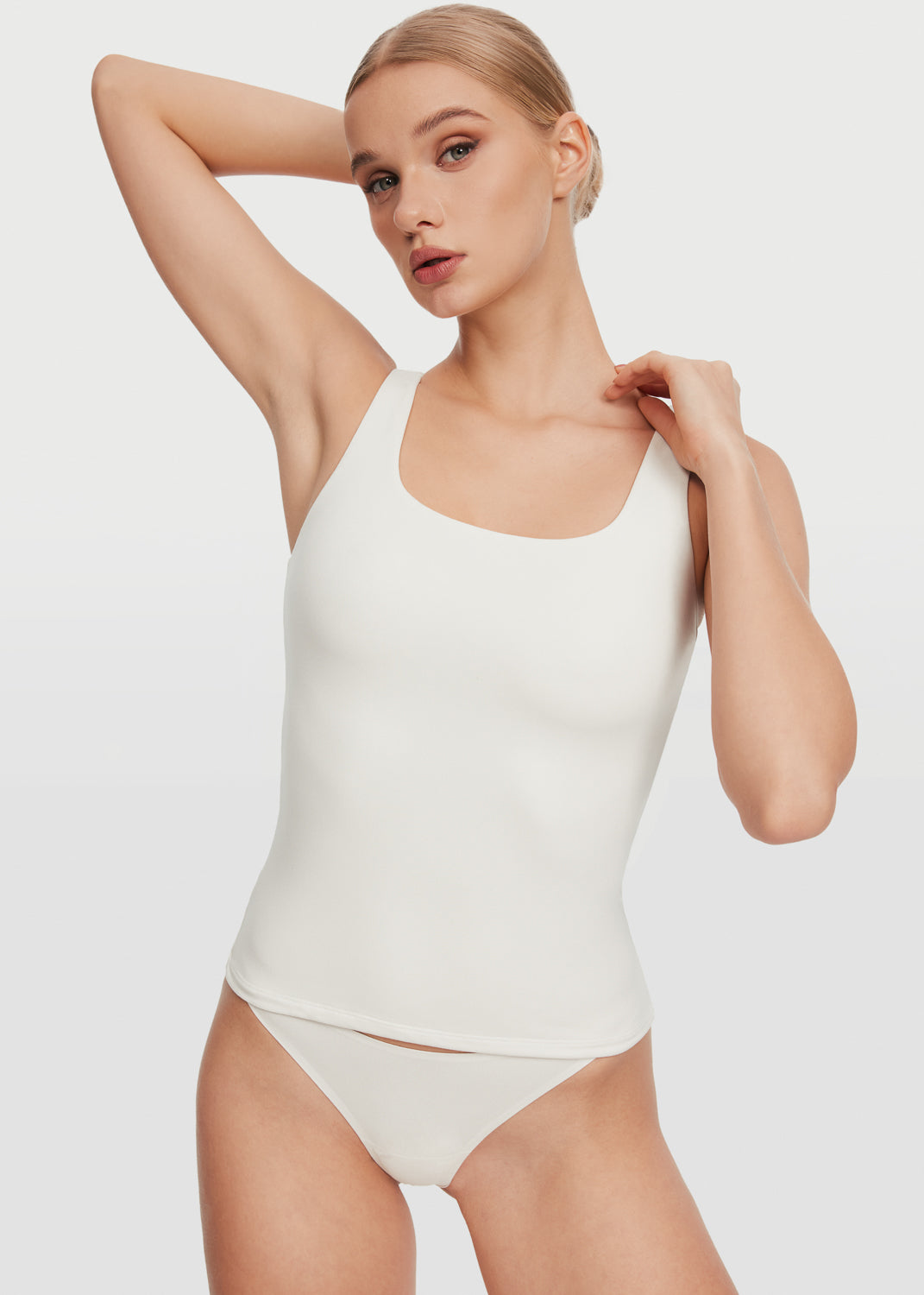 Square Neck Tank Tops for Women - Soft Stretchy Summer Sleeveless Shirts - Casual Workout & Layering Essential