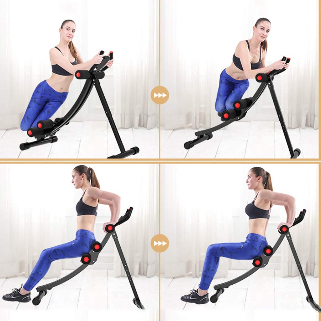 Foldable Abdominal Trainer Machine - Home Gym Equipment for Core Workouts, Six Pack Abs & Fitness Training | Perfect for Home, Office & Small Spaces
