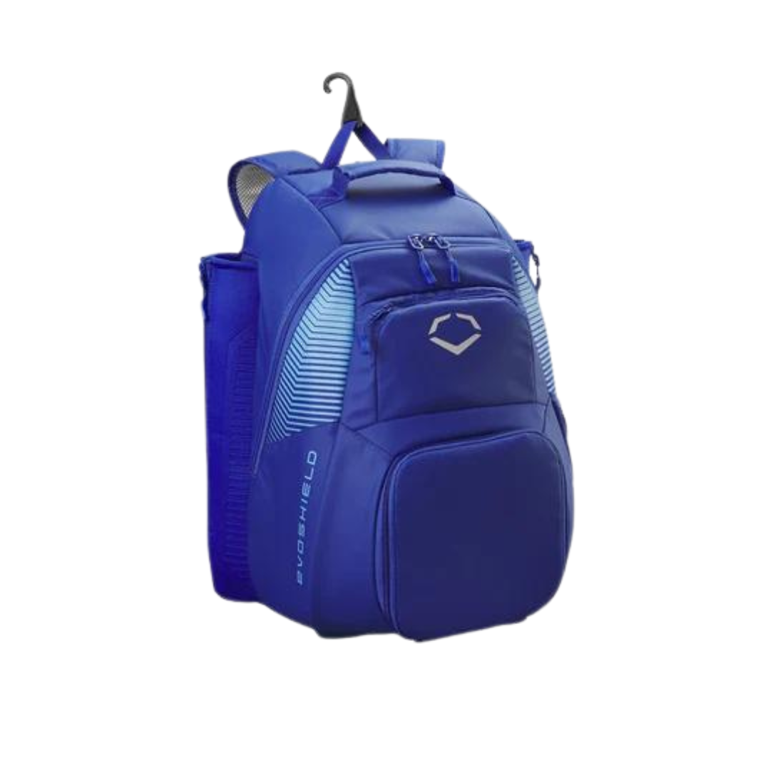 EvoShield Baseball Backpack with Bat Holder - Durable Sports Bag for Baseball Players, Coaches & Fans - Perfect for Training, Games & Travel
