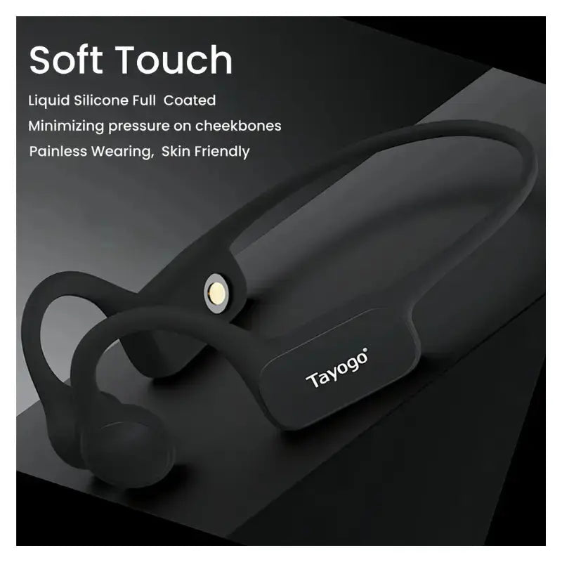 W22 Waterproof Bone Conduction Headphones for Swimming - Wireless Bluetooth MP3 Music Player with 8GB Storage - Perfect for Pool, Beach & Open Water Swimming