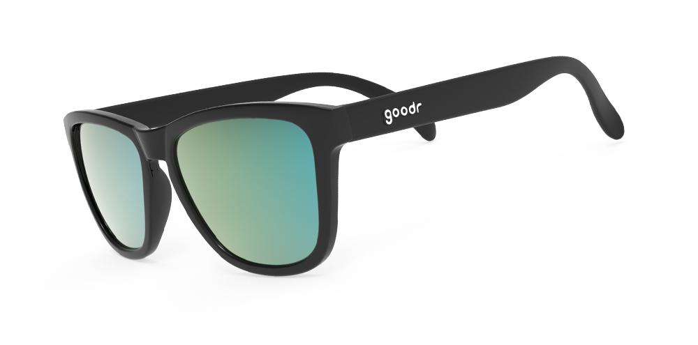 Goodr Vincent's Absinthe Night Terrors Sunglasses - Polarized UV Protection Running Cycling Driving Glasses for Men & Women - Perfect for Outdoor Sports, Beach & Daily Wear