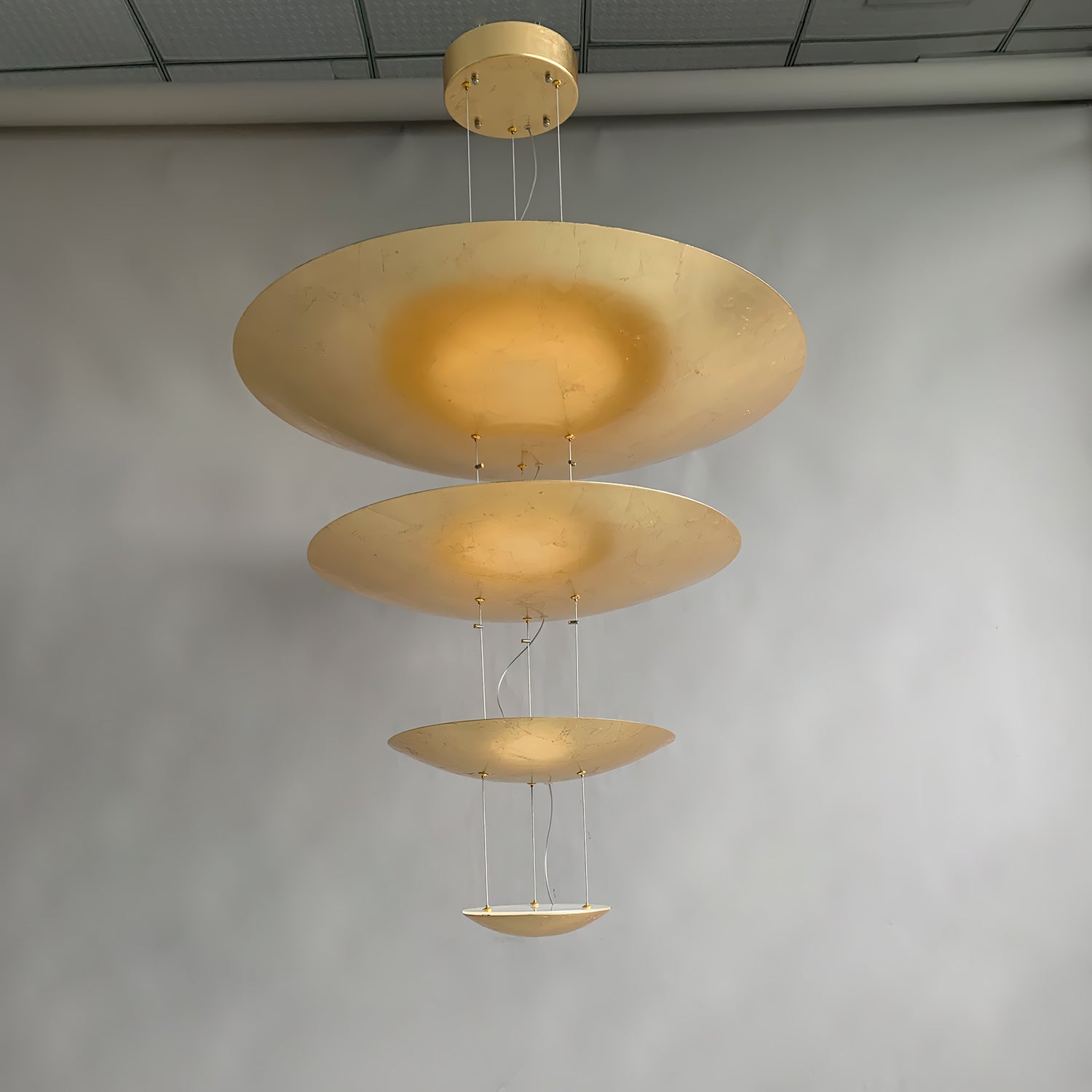 Modern Machine Chandelier - Industrial Style Ceiling Light Fixture for Dining Room, Living Room & Bedroom | Vintage Edison Bulb Pendant Lighting