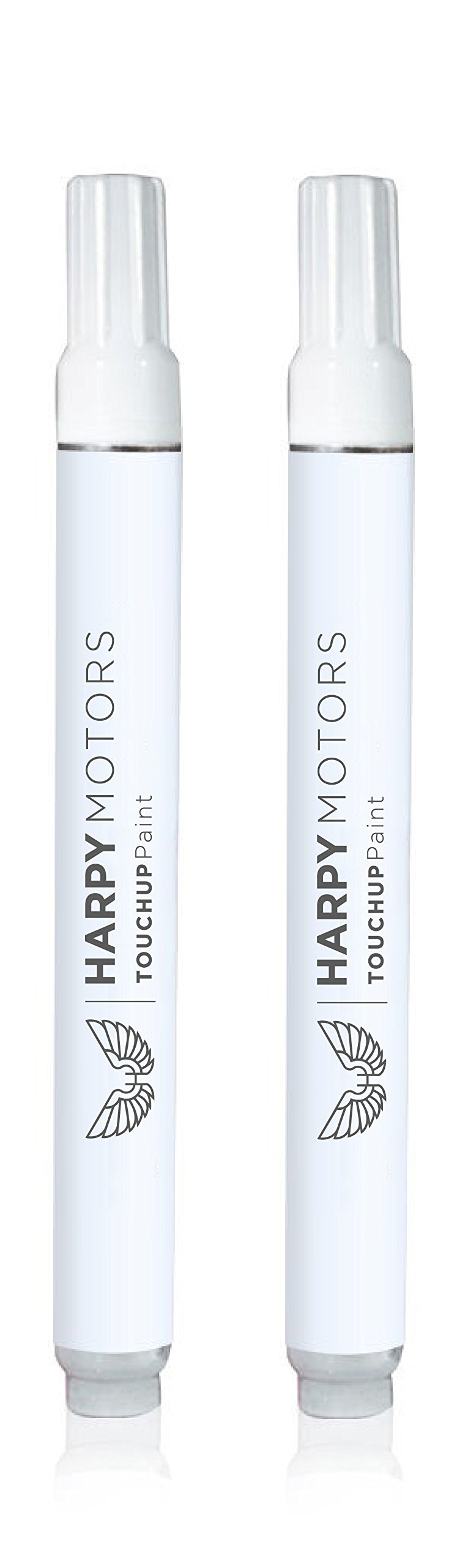 2005-2014 Subaru Legacy 37J Satin White Pearl Touch Up Paint Pen | Harpy Motors Automotive Ground & Mid Coat | Perfect Color Match Guaranteed | For Car Scratch Repair & DIY Auto Painting