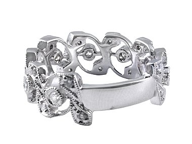 Exquisite Diamond Ring for Women - 14K White Gold Solitaire Engagement Ring - Perfect for Proposals, Anniversaries & Special Occasions