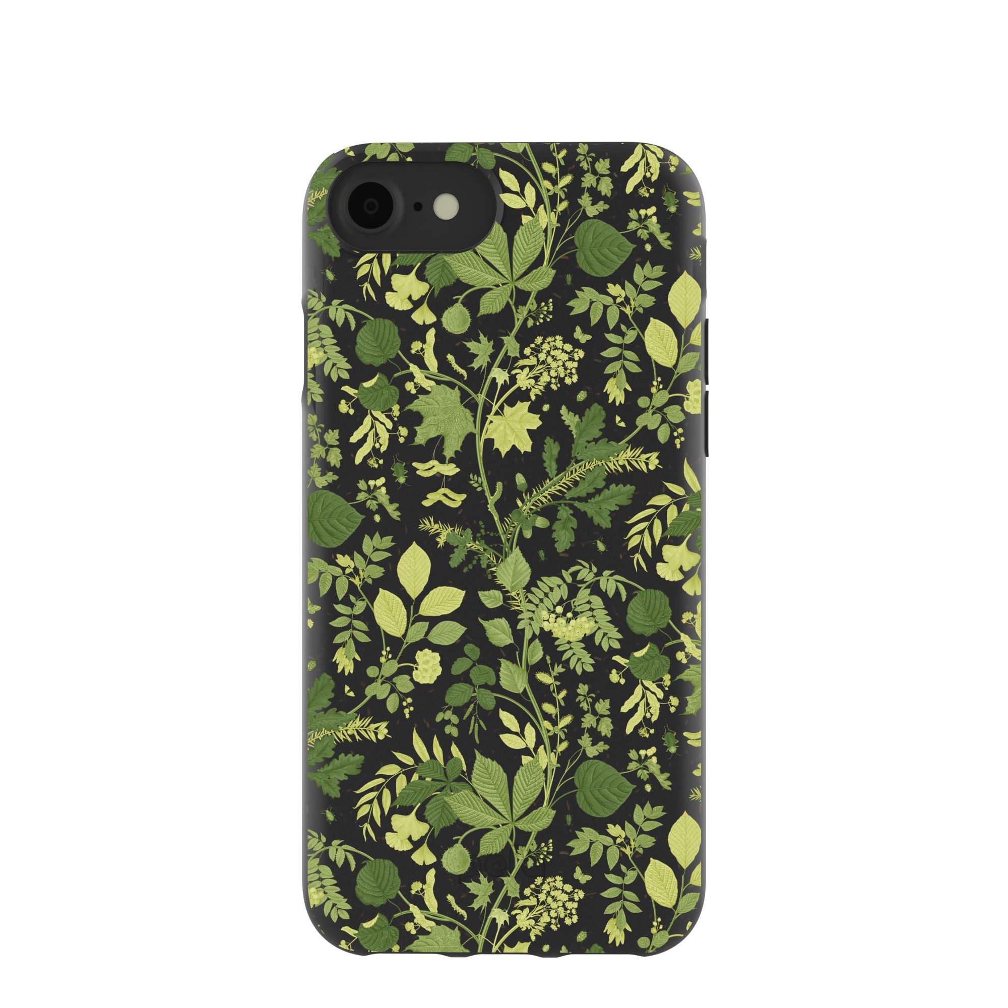 Premium Black Evergreen iPhone 6/6s/7/8/SE Case - Slim Protective Cover with Anti-Scratch & Shock Absorption - Perfect for Daily Use, Work & Outdoor Activities