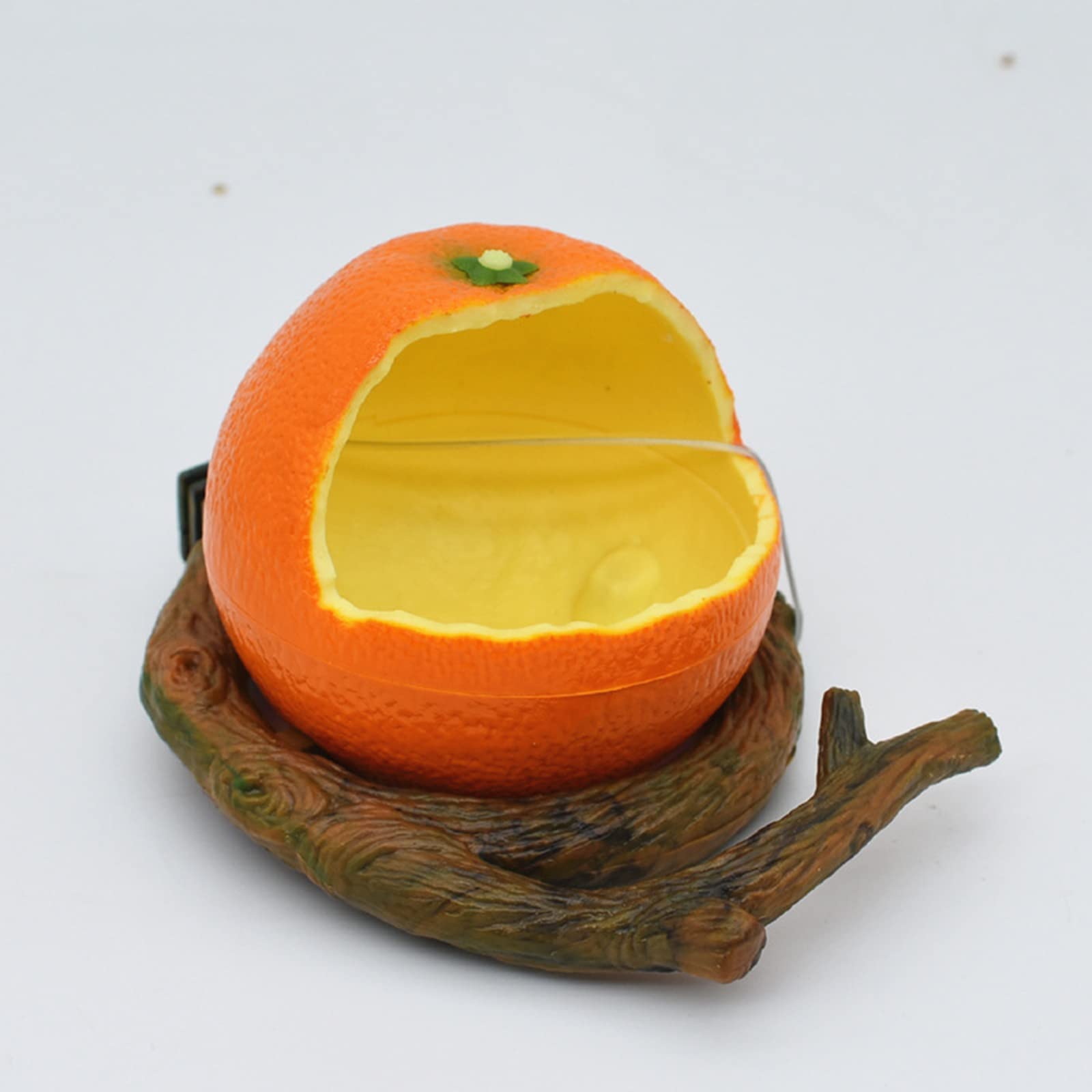 Fruit-Shaped Caged Bird Feeder Bowl - Parrot Food & Water Dish for Small Birds, Drinking Cup Container with Cage - Perfect for Parakeets, Cockatiels & Pet Birds in Cages or Outdoor Aviaries