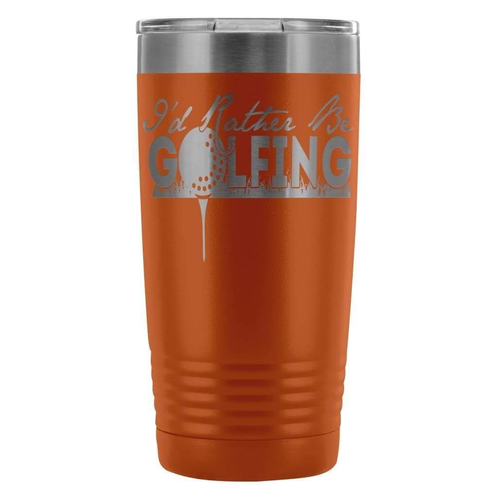 ODDITEES 20oz Stainless Steel Golf Tumbler - Laser Etched 