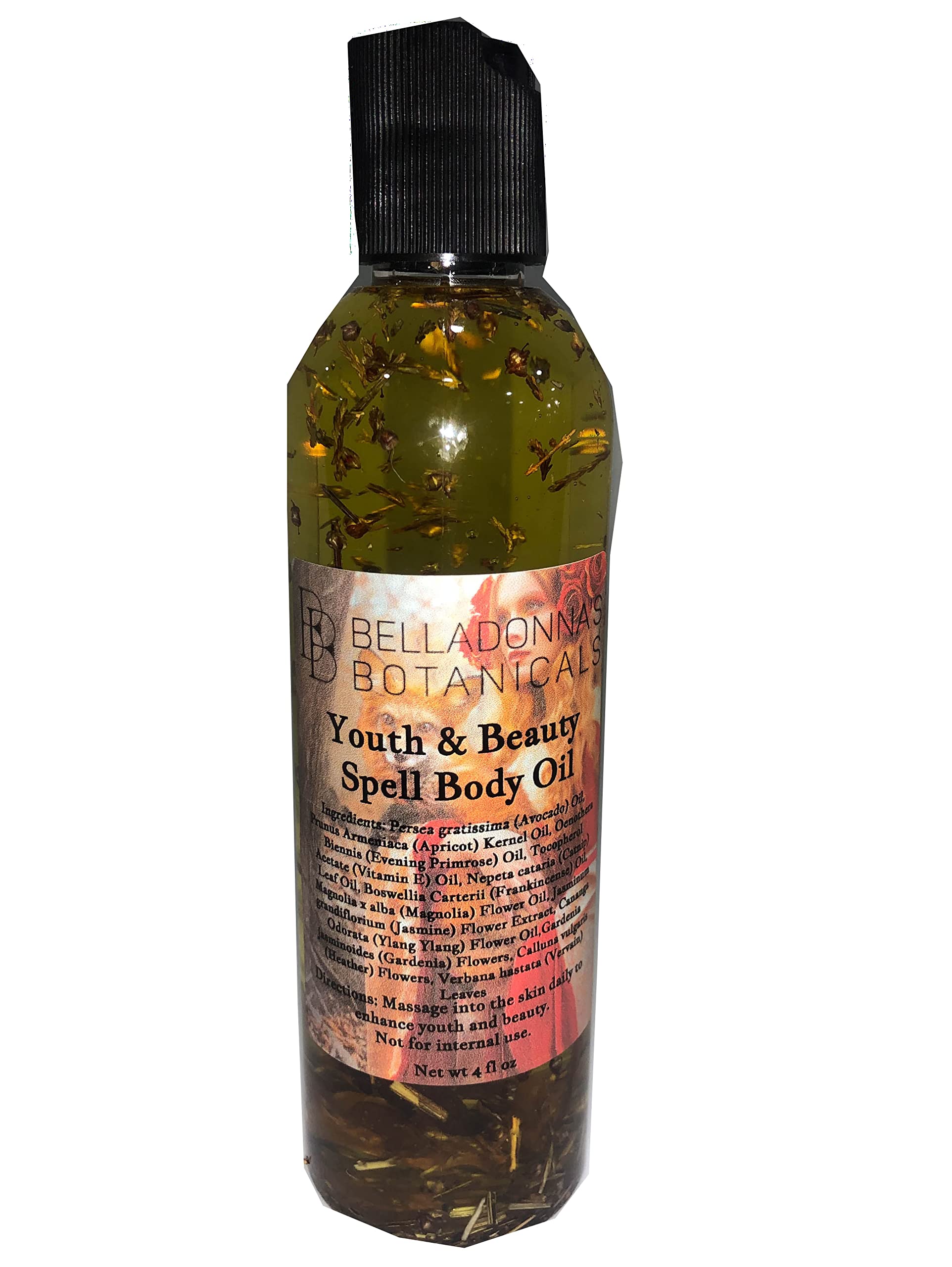Youth & Beauty Spell Bath & Body Oil - Organic Aromatherapy Skin Care for Relaxation & Hydration | Perfect for Spa Nights, Self-Care Rituals & Gift Giving