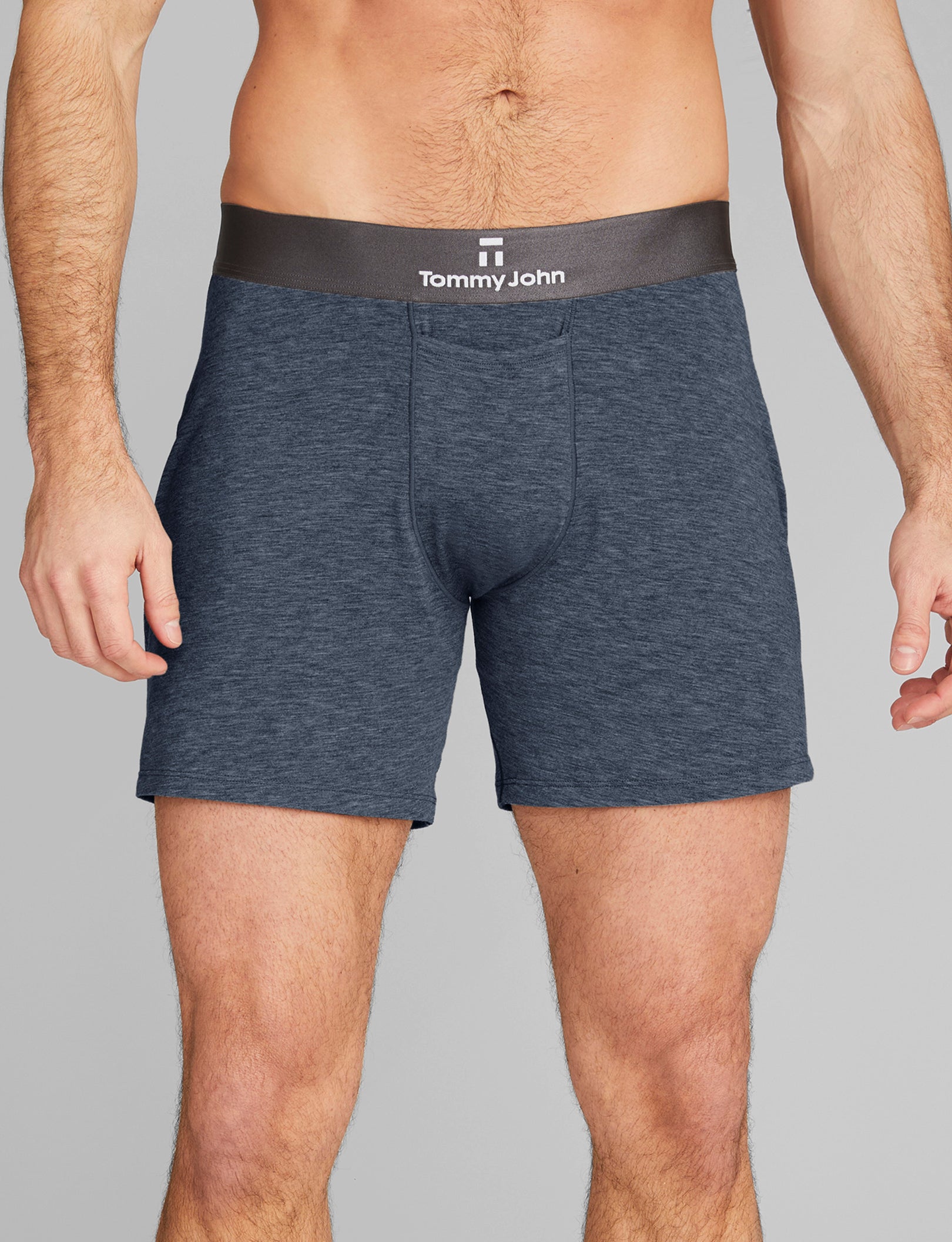 Second Skin Relaxed Fit Boxer Briefs - 6 Pack Ultra Soft Men's Underwear for All-Day Comfort | Perfect for Workout, Lounge & Sleep